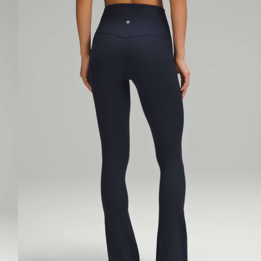 lululemon athletica Black High-Rise Flare Leggings